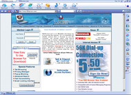 550 Access Browser screenshot